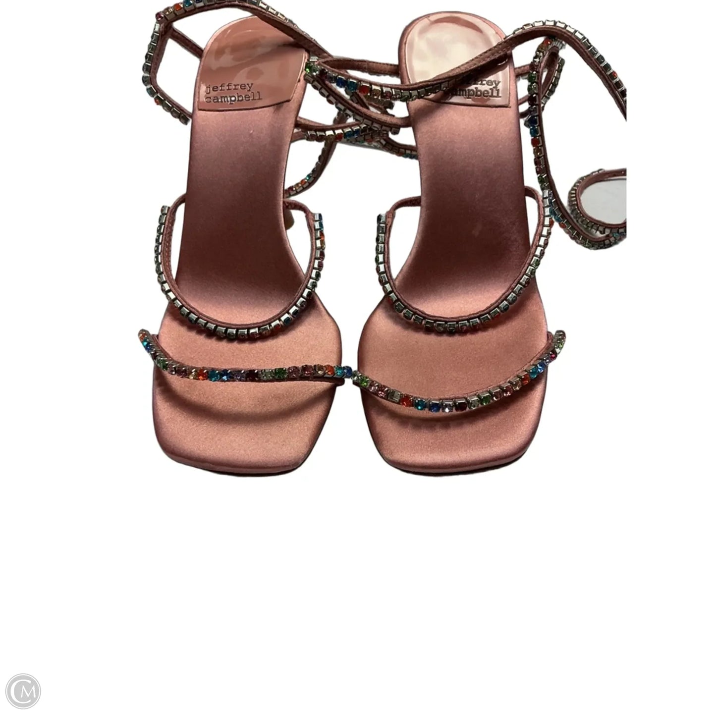Sandals Heels Stiletto By Jeffrey Campbell In Pink, Size: 7