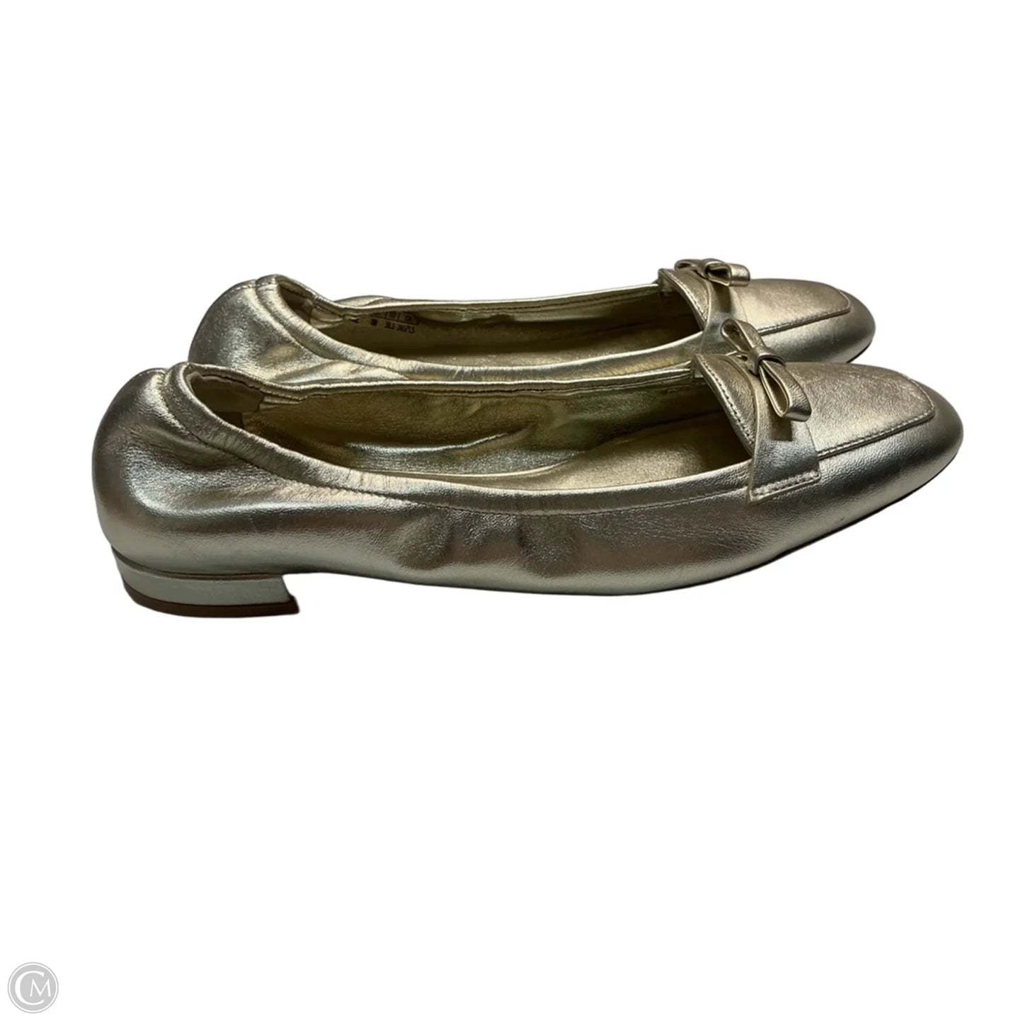 Shoes Designer By Stuart Weitzman In Gold, Size: 8
