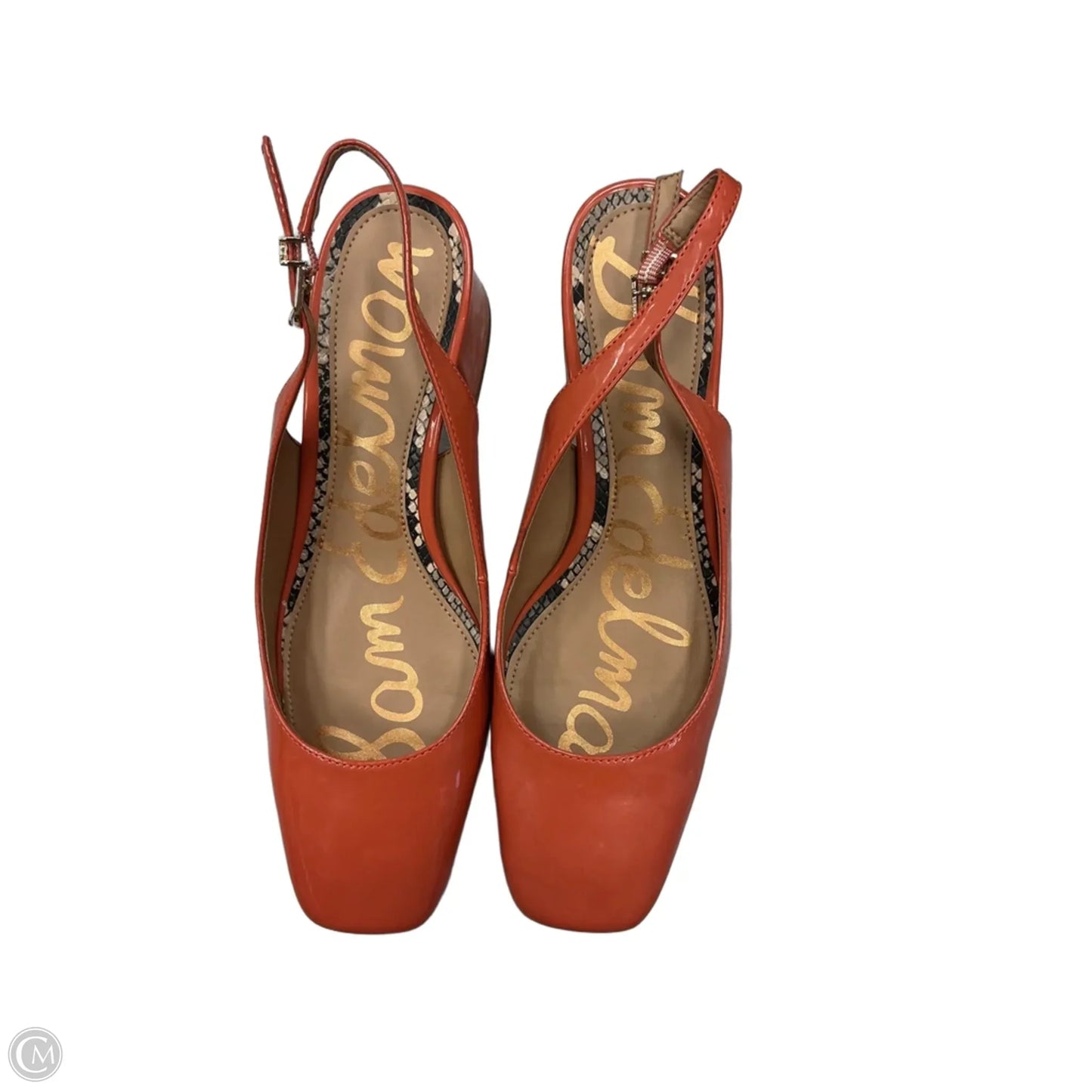 Shoes Heels Block By Sam Edelman In Orange, Size: 6