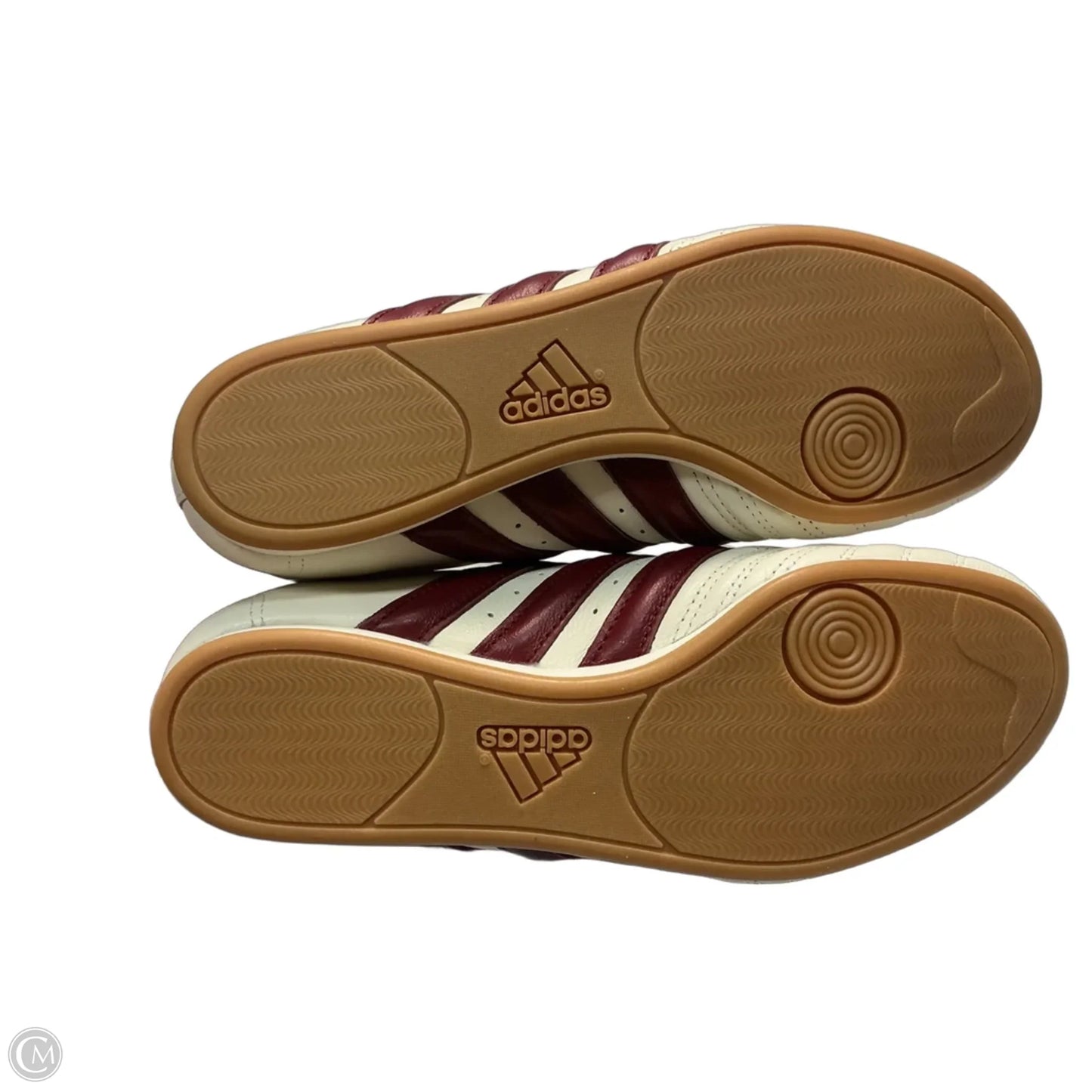 Shoes Sneakers By Adidas In Cream & Red, Size: 8