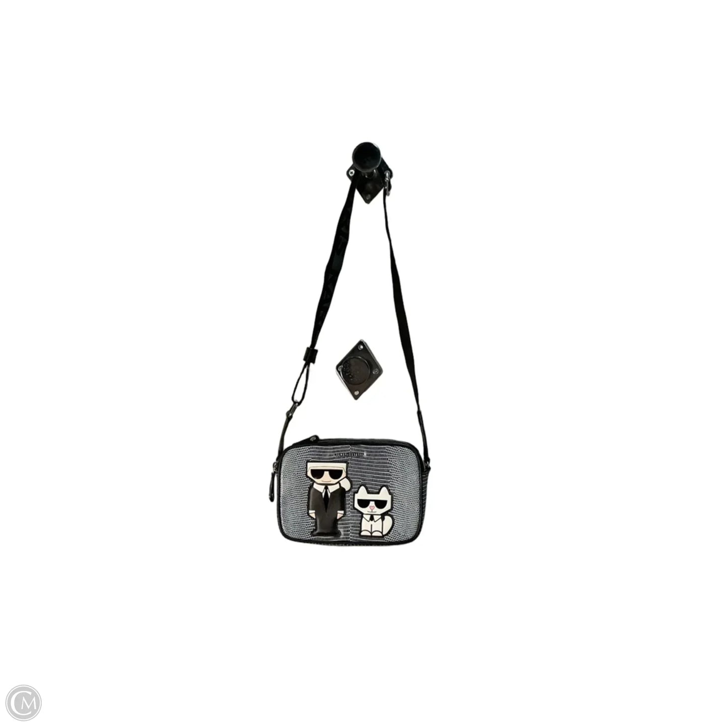 Crossbody Designer By Karl Lagerfeld, Size: Medium