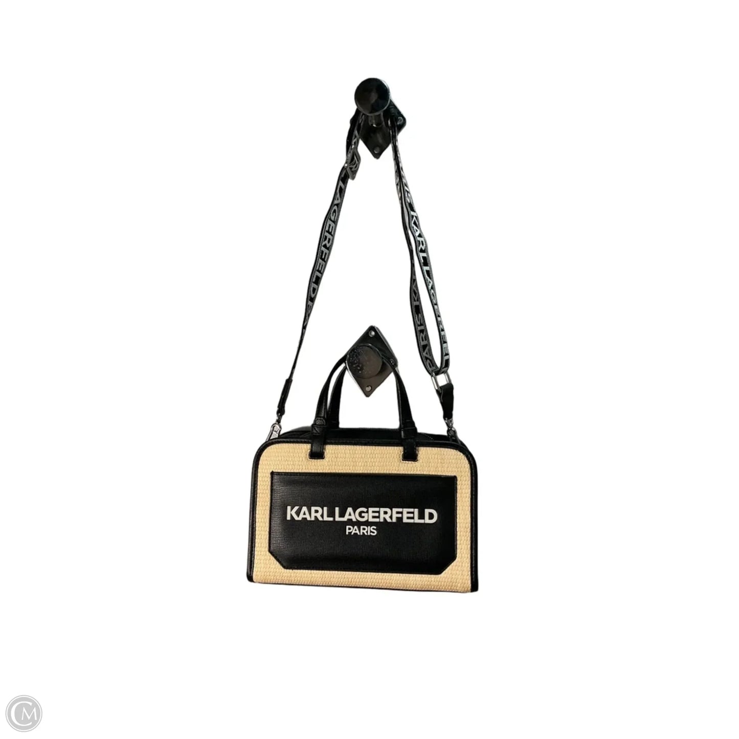 Crossbody Designer By Karl Lagerfeld, Size: Medium