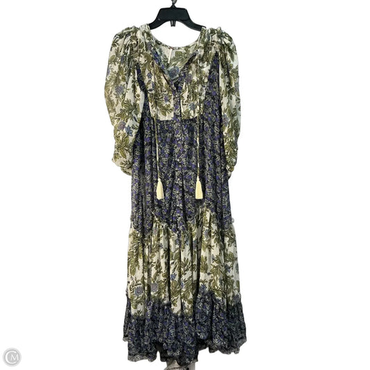 Dress Casual Maxi By Free People In Green, Size: Xs