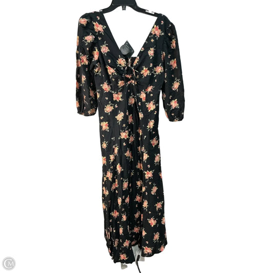 Dress Casual Maxi By Free People In Black, Size: M