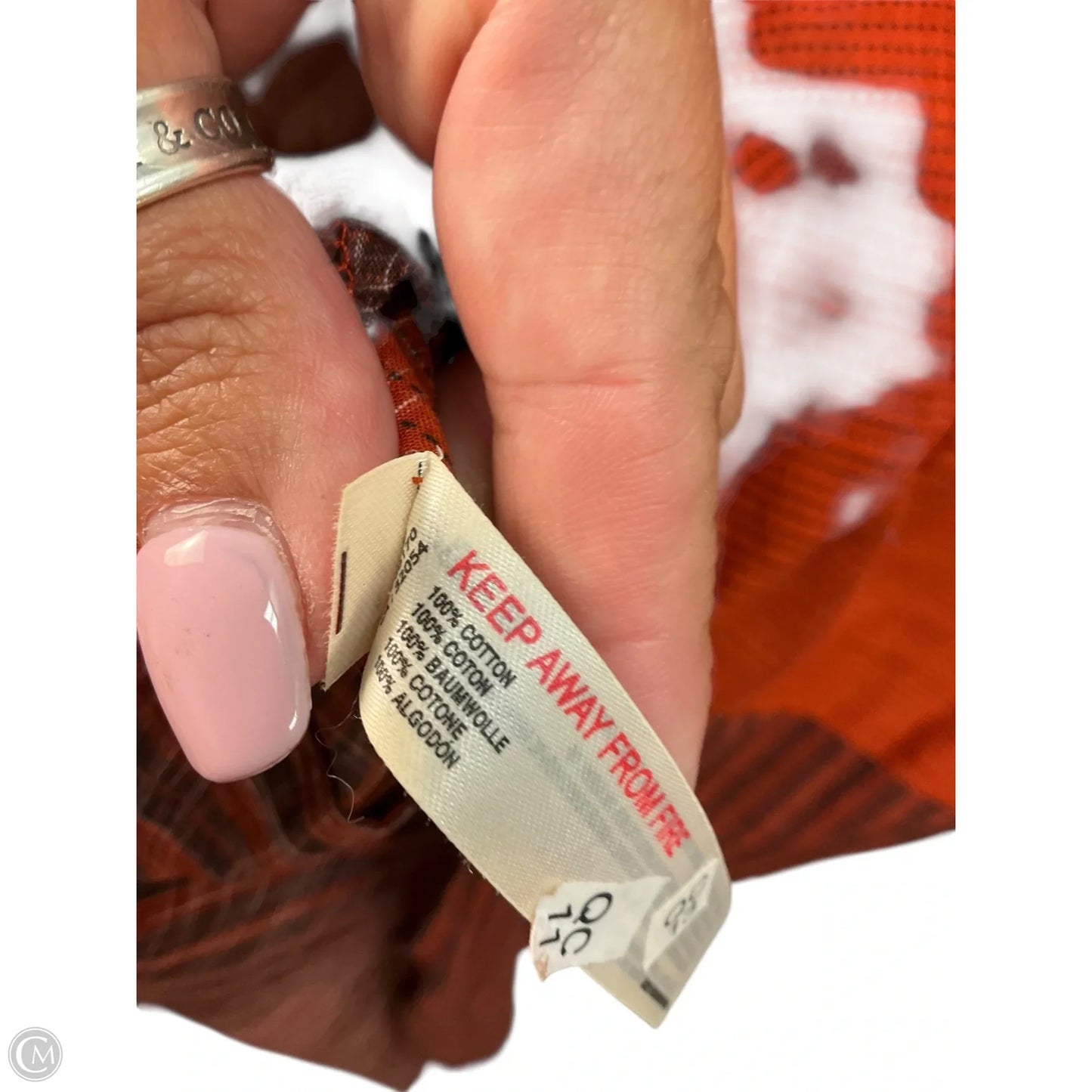 Tunic Long Sleeve By Anthropologie In Red, Size: Xxs