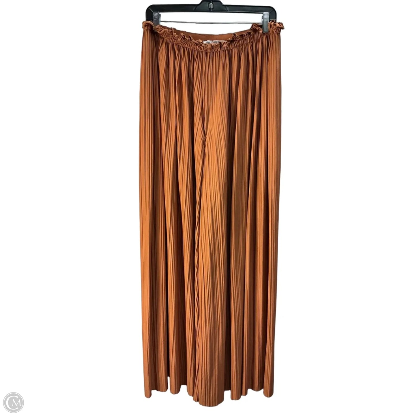 Pants Wide Leg By Astr In Orange, Size: M