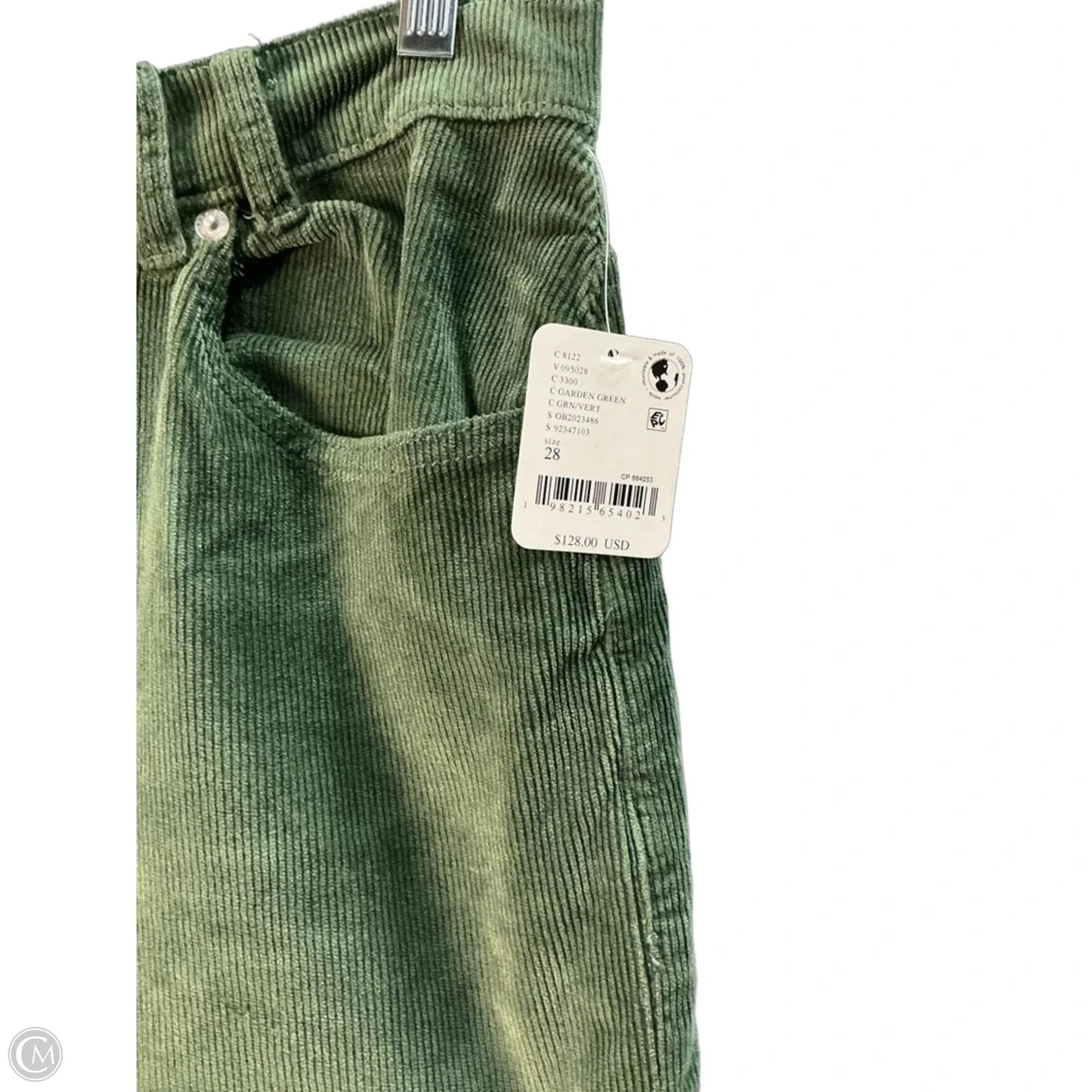 Pants Corduroy By We The Free In Green, Size: 4