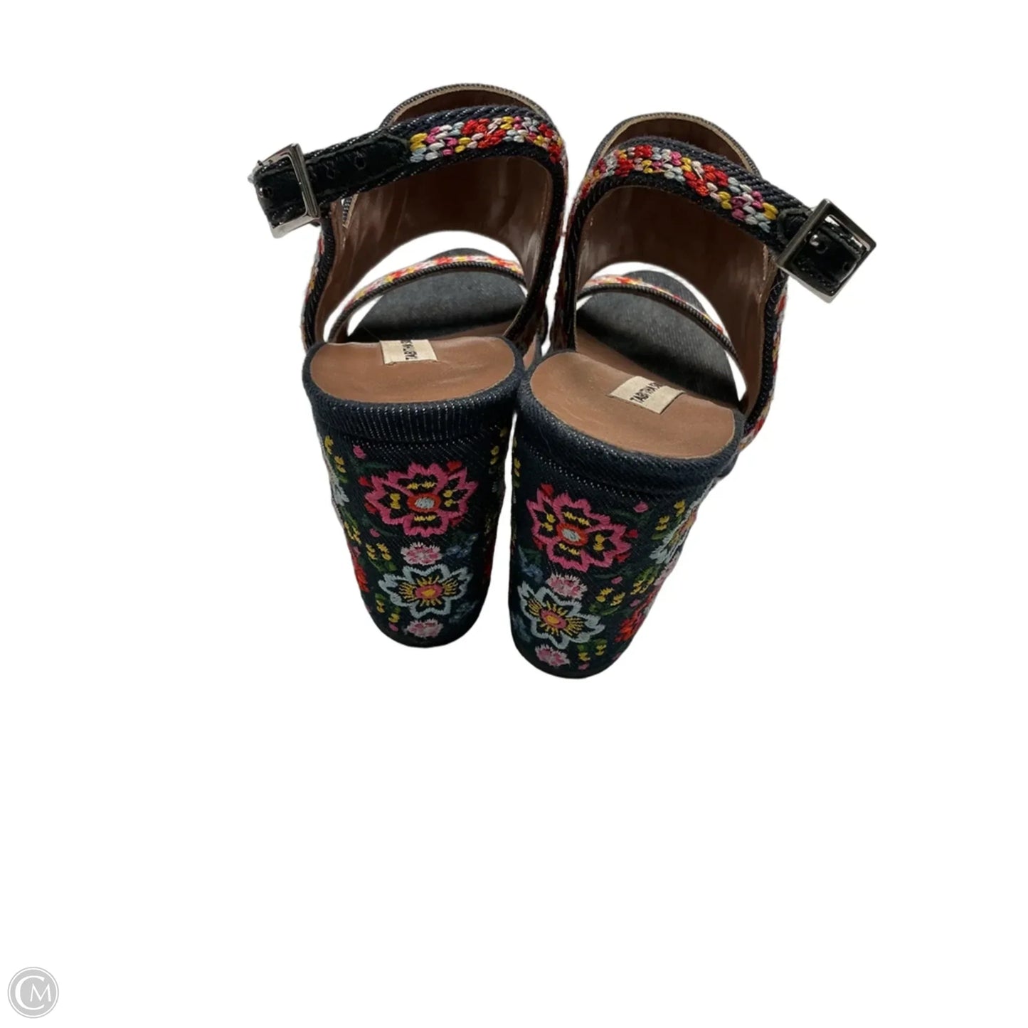 Shoes Heels Block By Tabitha In Blue, Size: 6