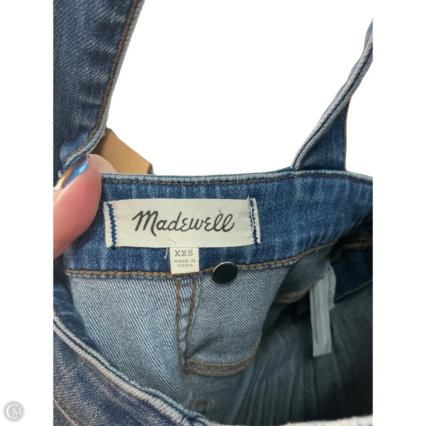 Overalls By Madewell In Blue, Size: Xxs