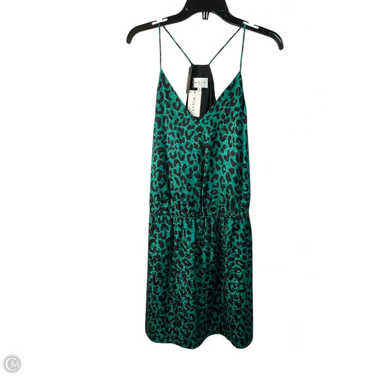 Dress Designer By Milly In Animal Print, Size: 4