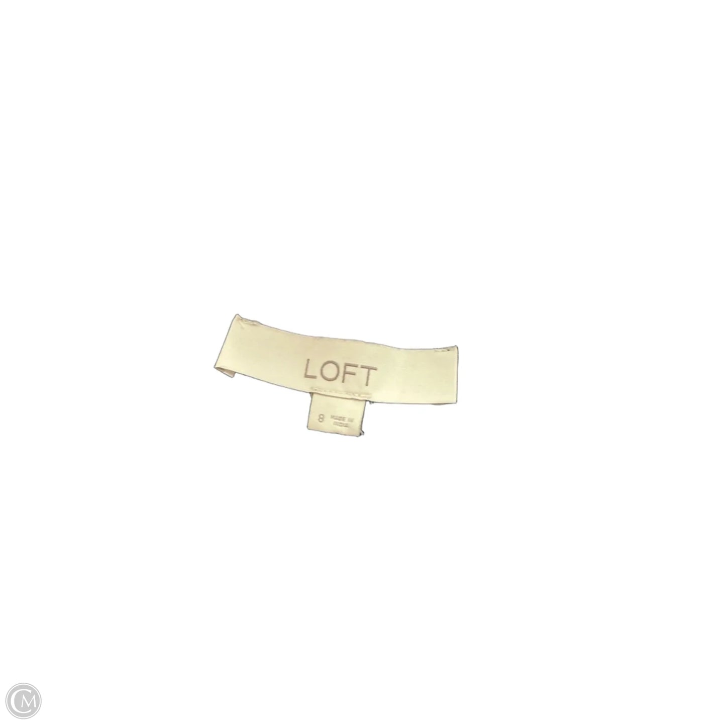 Top Long Sleeve By Loft In Blue, Size: 8