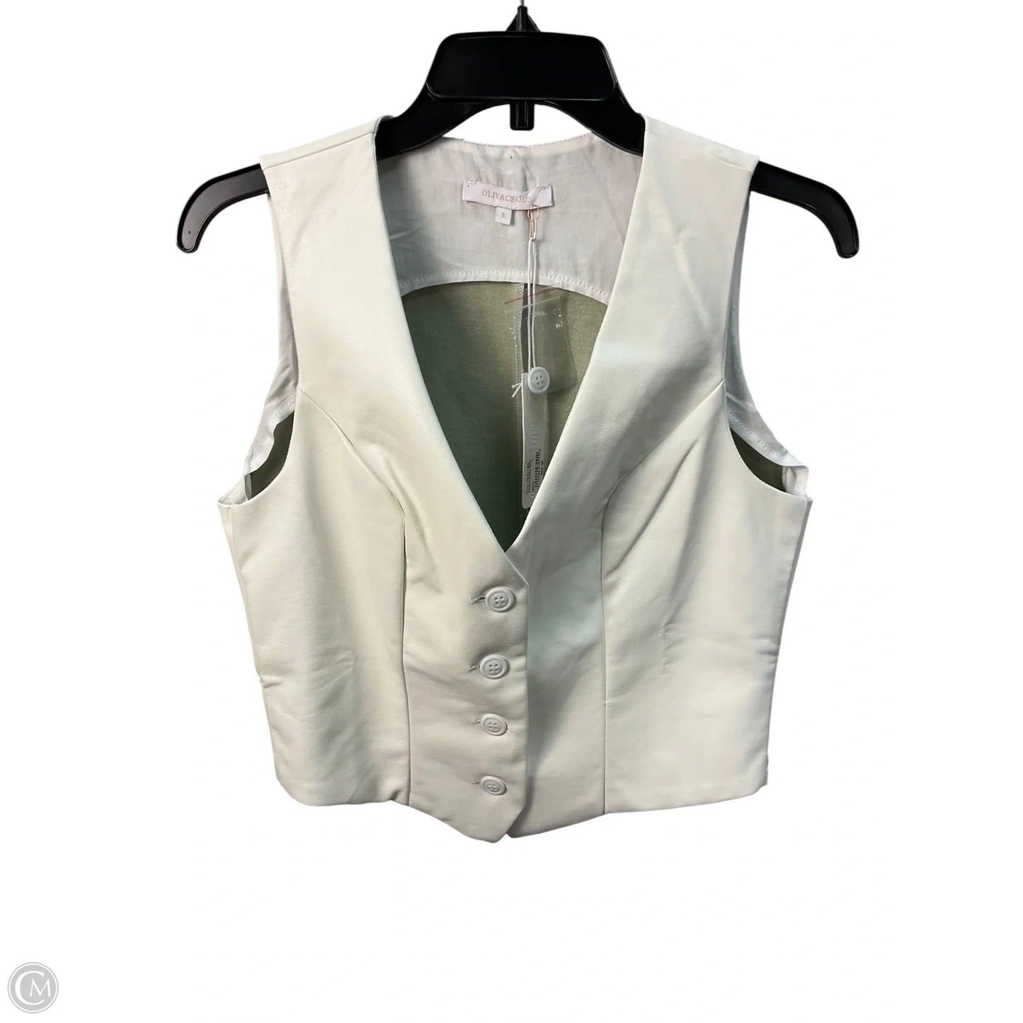 Vest Other By Olivaceous In White, Size: L