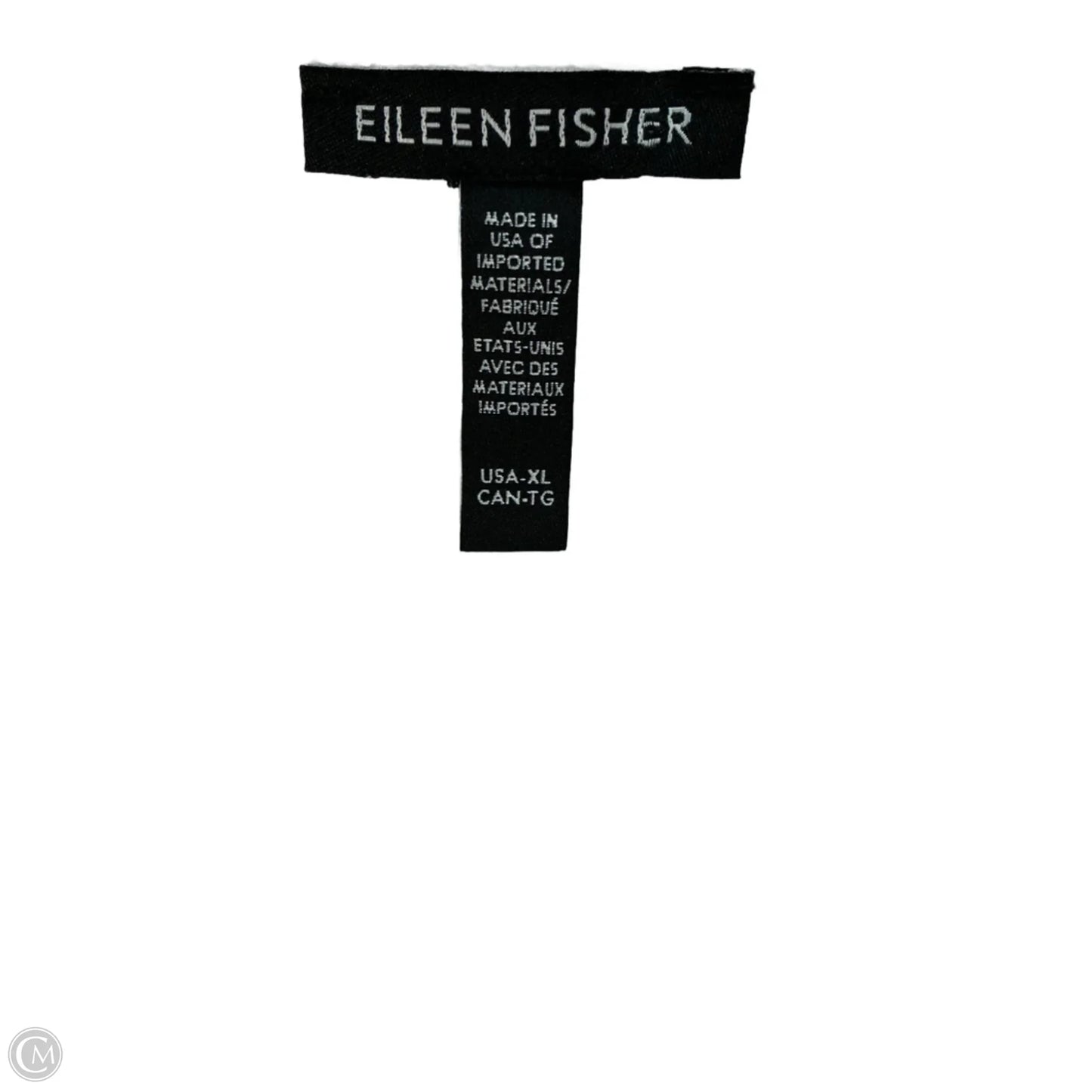 Top Short Sleeve Basic By Eileen Fisher In White, Size: Xl