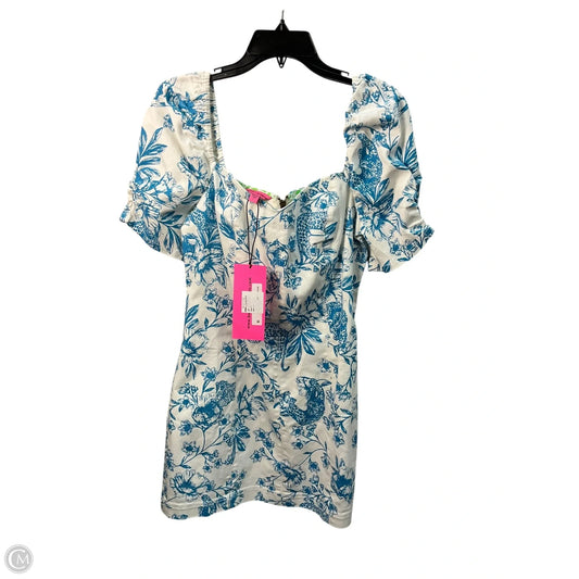 Dress Casual Midi By Betsey Johnson In Blue, Size: L