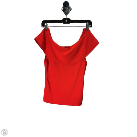 Top Sleeveless By White House Black Market In Red, Size: Xs