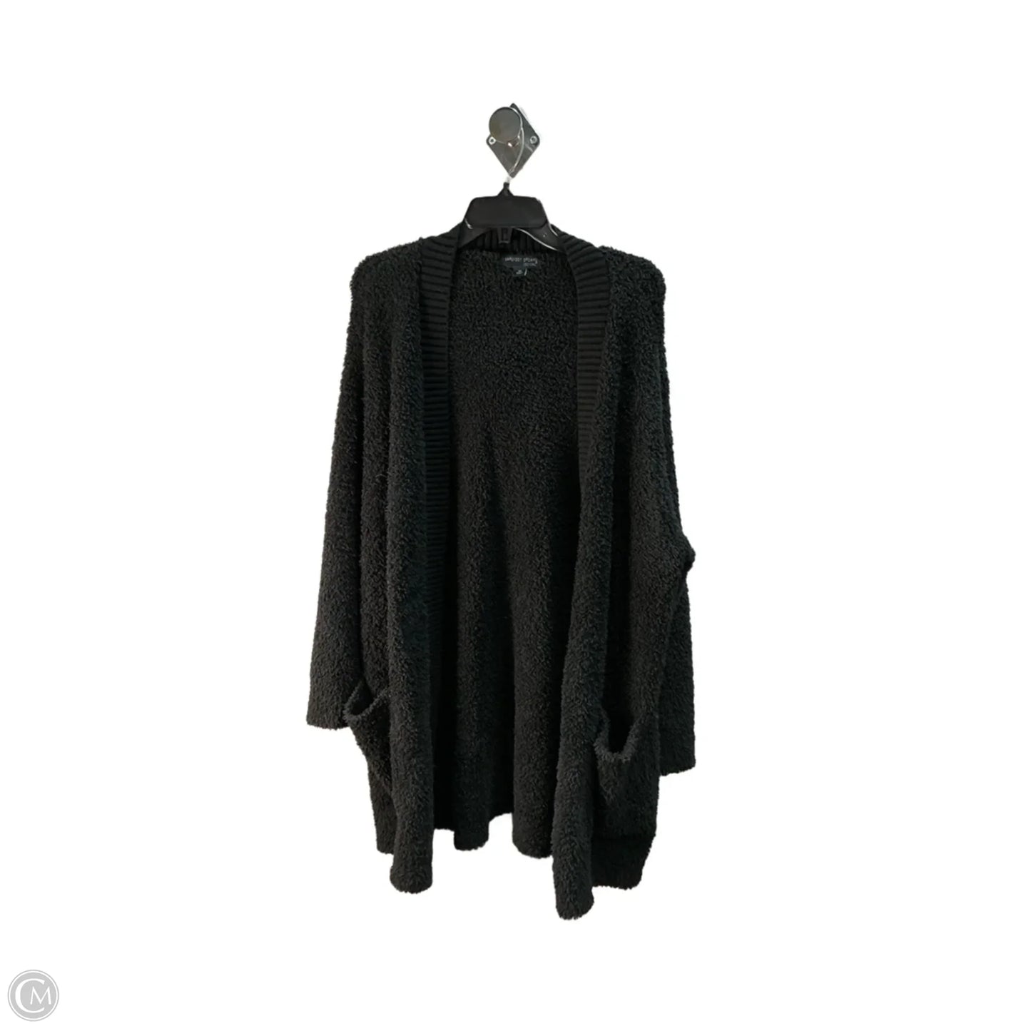 Sweater Cardigan By Barefoot Dreams In Black, Size: 1x