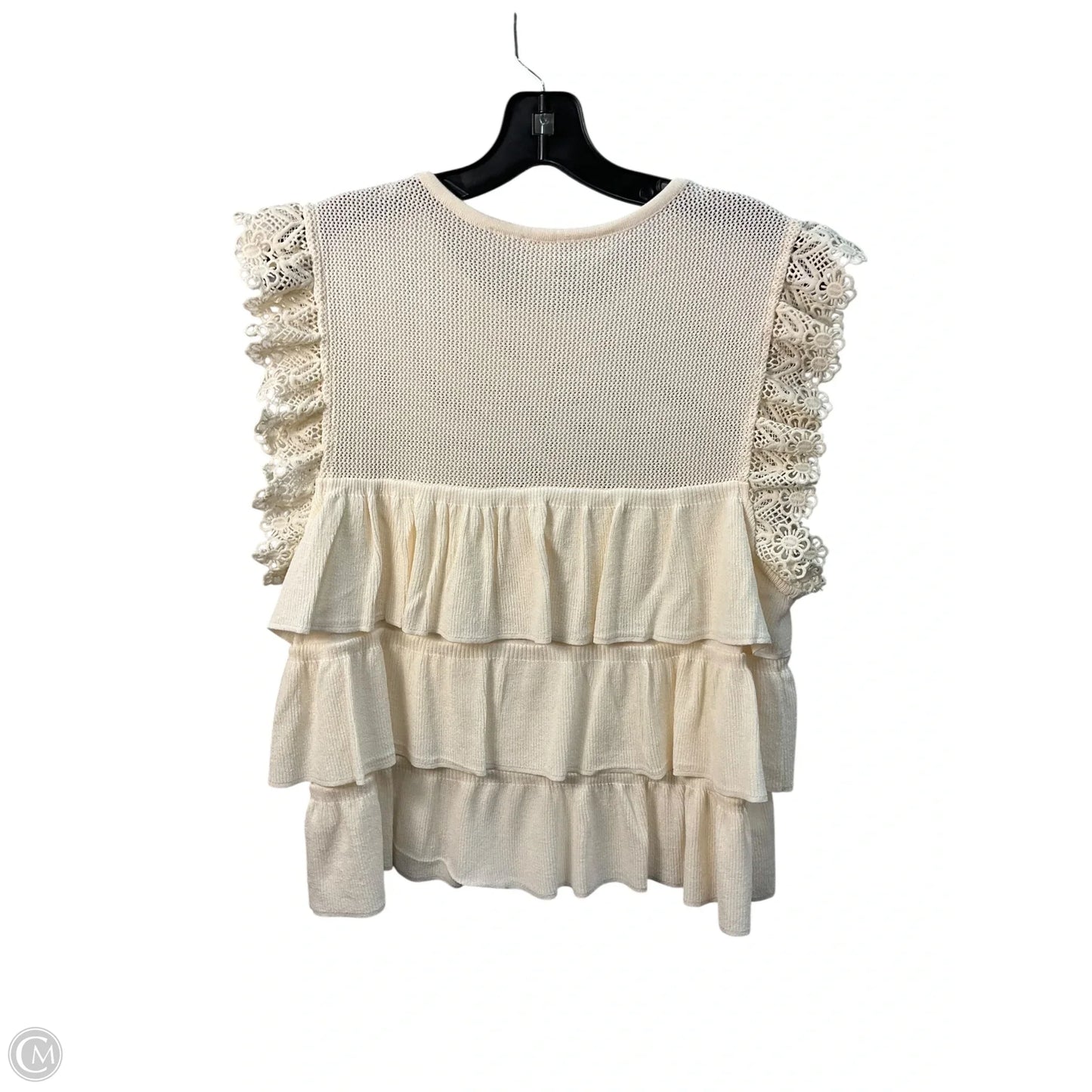 Top Sleeveless By Dolan Left Coast In Cream, Size: Xl