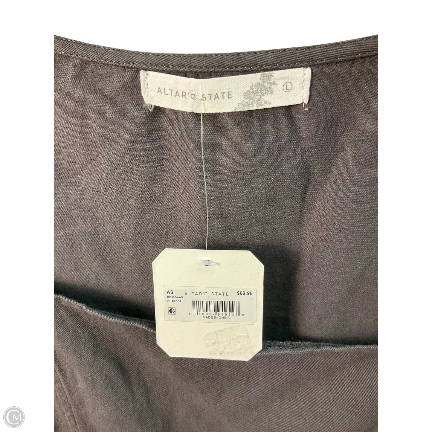 Dress Casual Midi By Altard State In Grey, Size: L