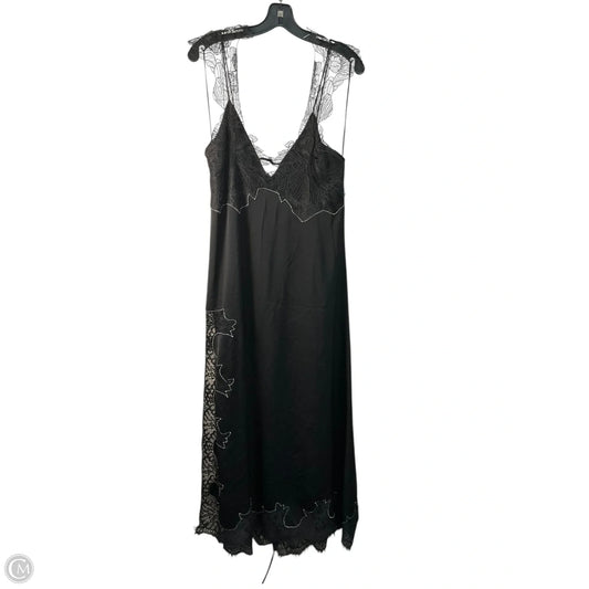 Dress Casual Maxi By Zara In Black, Size: S