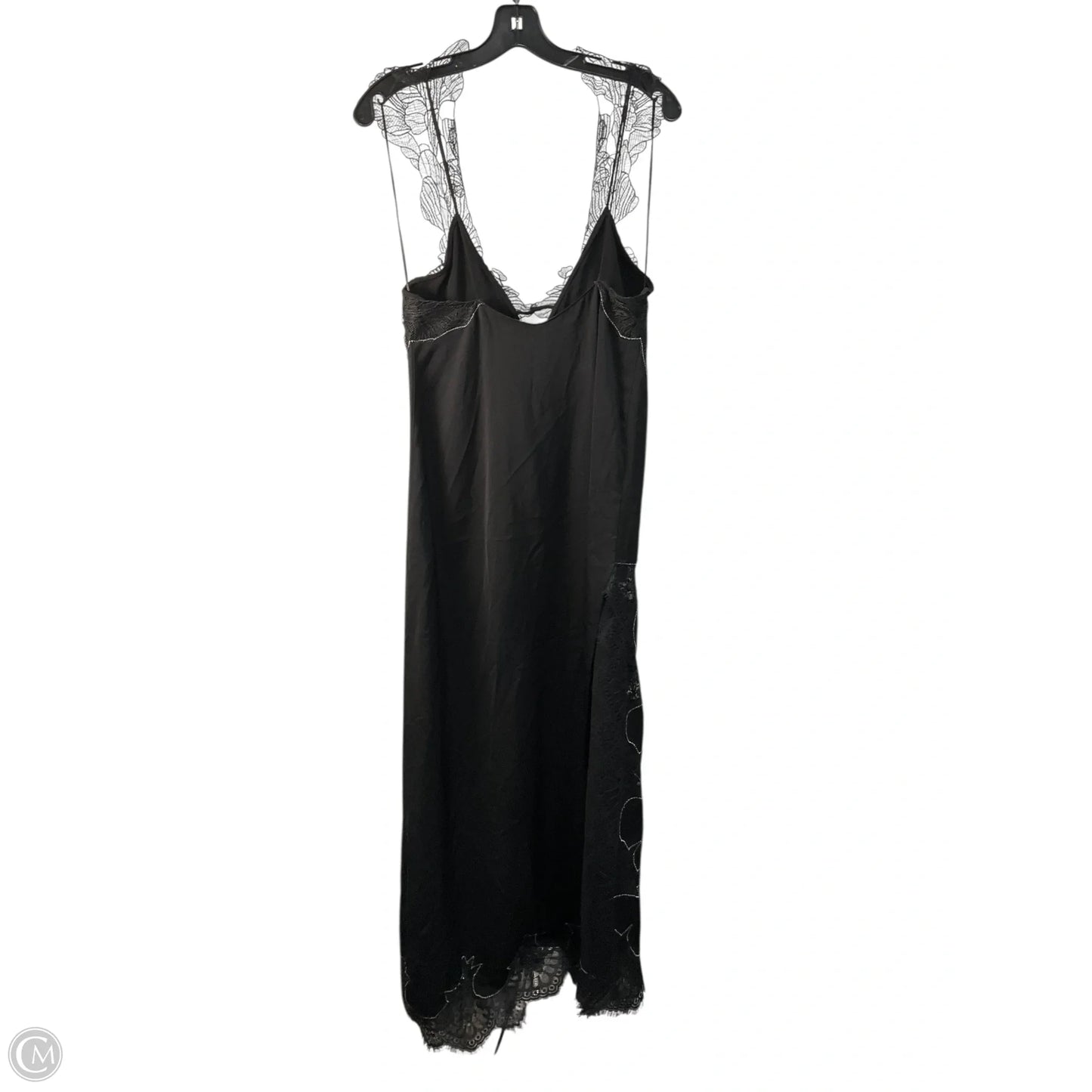 Dress Casual Maxi By Zara In Black, Size: S