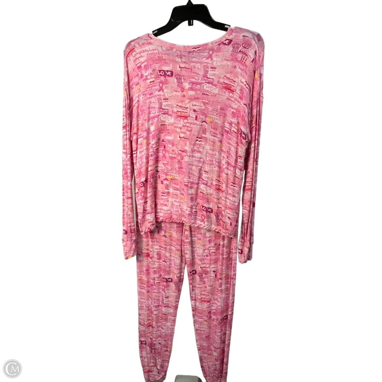 Pajamas 2pc By Kerri Rosenthal In Pink, Size: M
