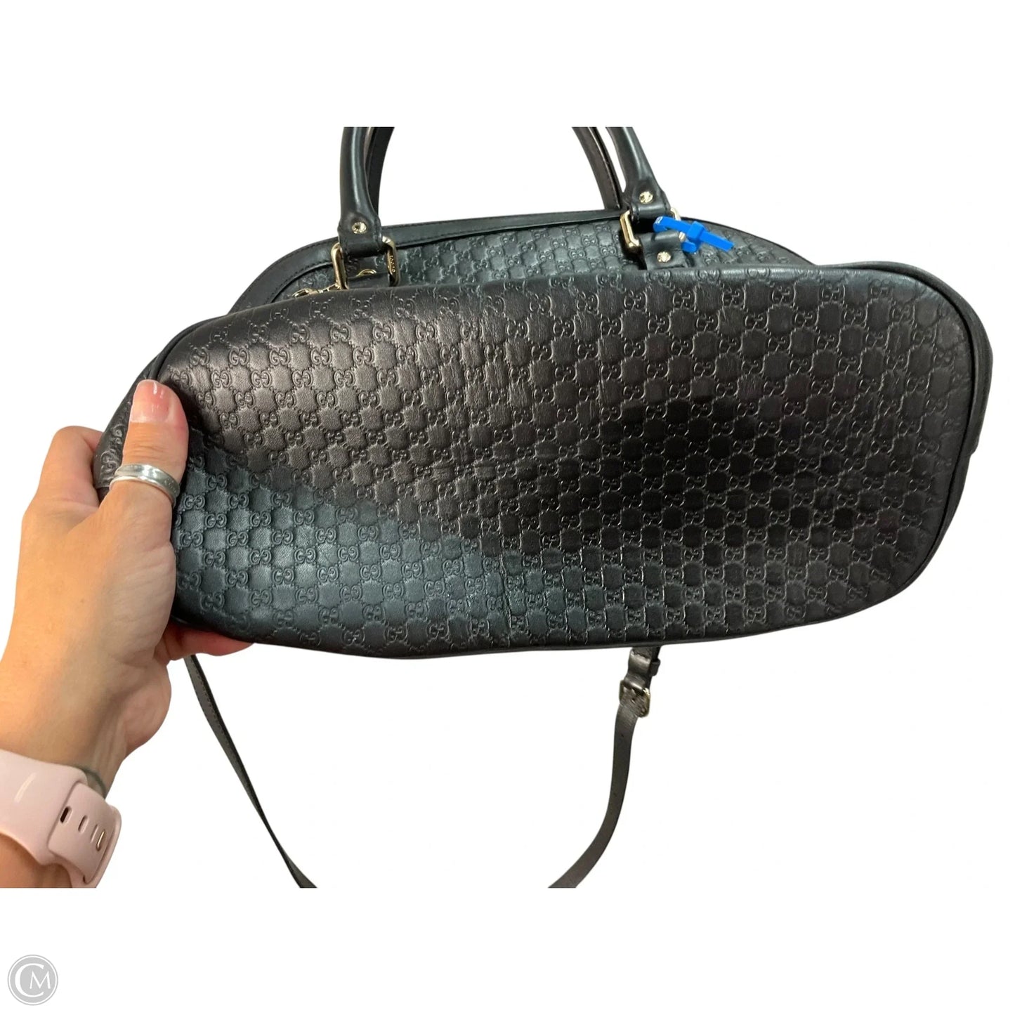 Crossbody Luxury Designer By Gucci, Size: Large