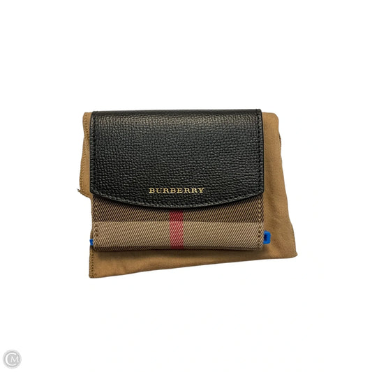 Wallet Luxury Designer By Burberry, Size: Small