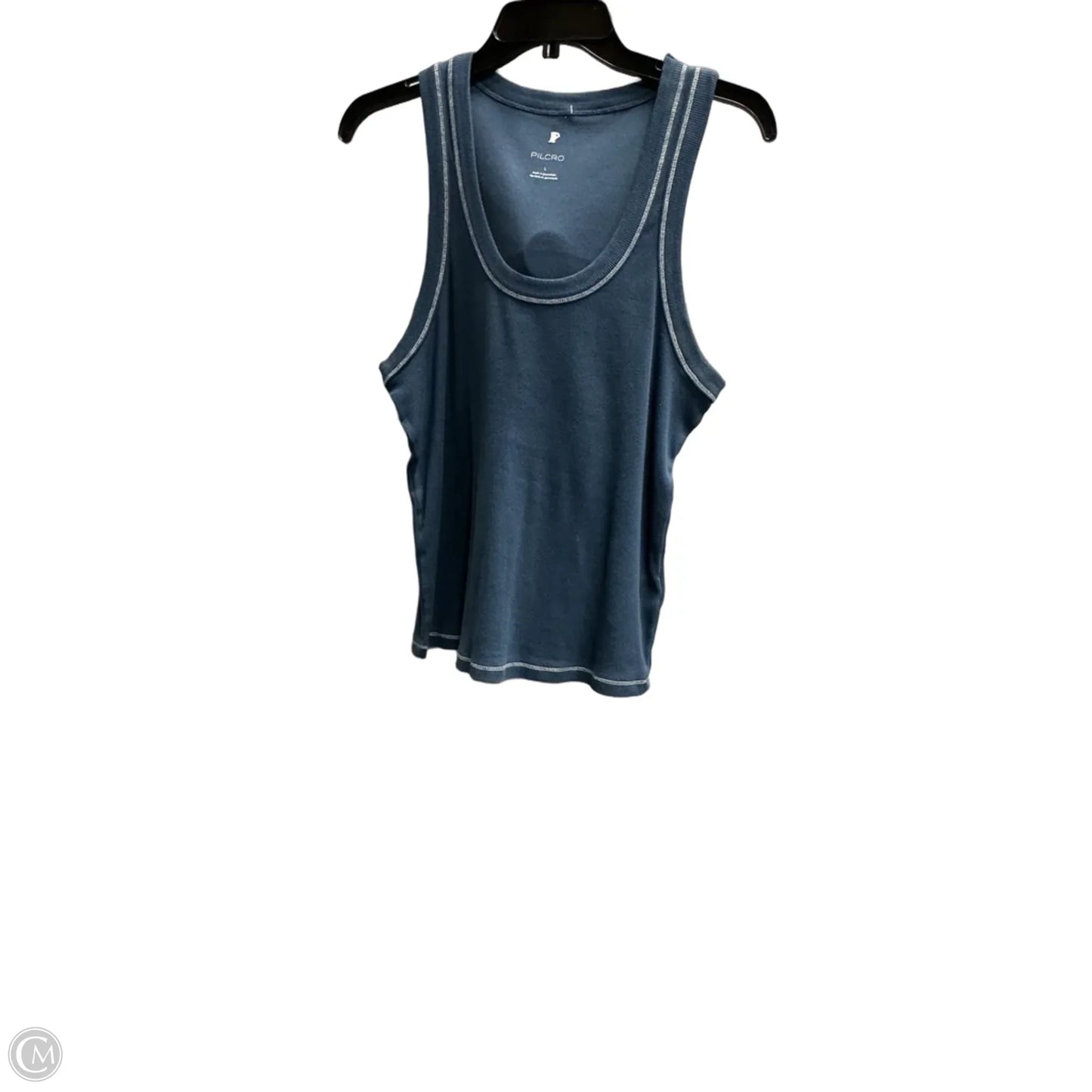 Top Sleeveless By Pilcro In Blue, Size: L