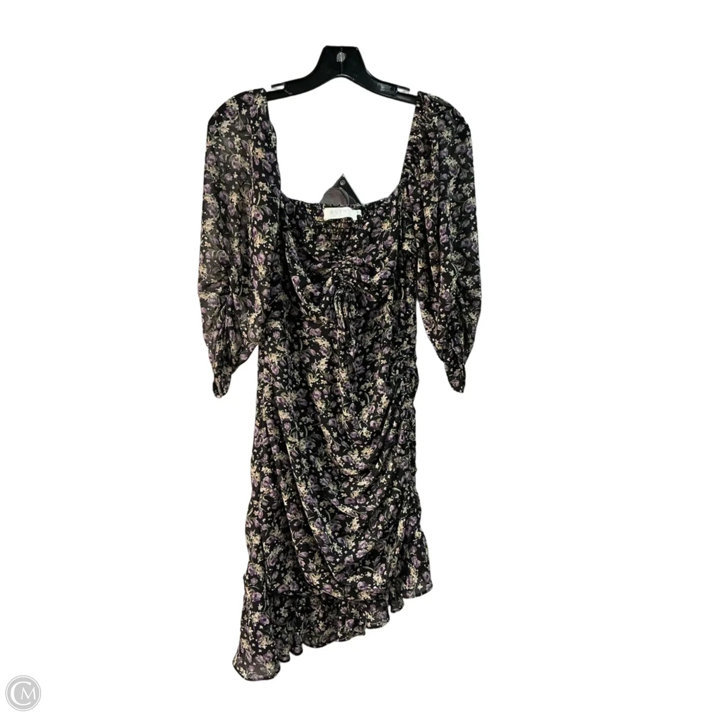 Dress Casual Midi By Astr In Black, Size: M