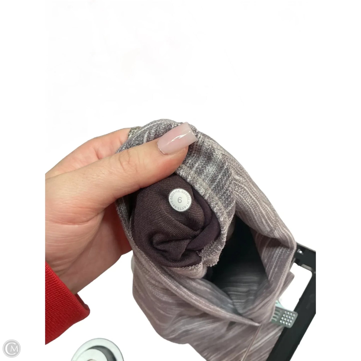 Athletic Shorts By Lululemon In Grey, Size: S