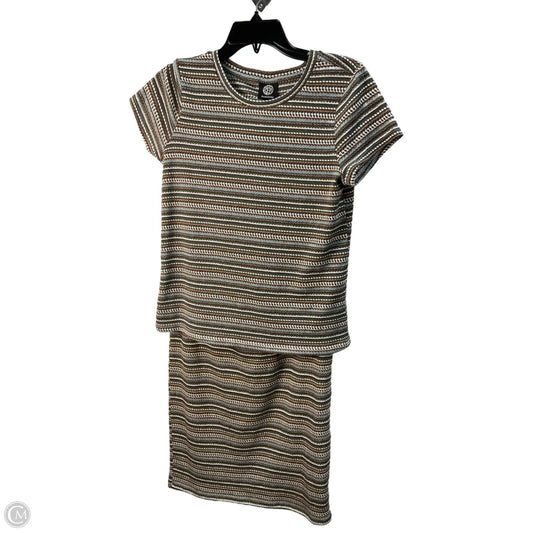 Skirt Set 2pc By Bobeau In Multi-colored, Size: S