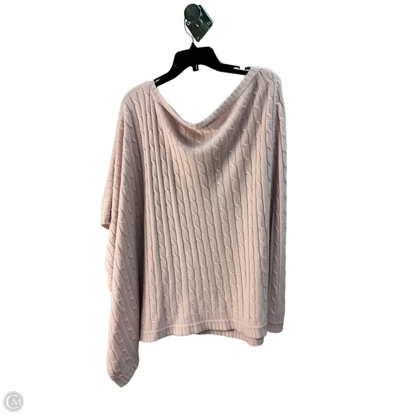 Poncho By Lane Bryant In Pink, Size: 14