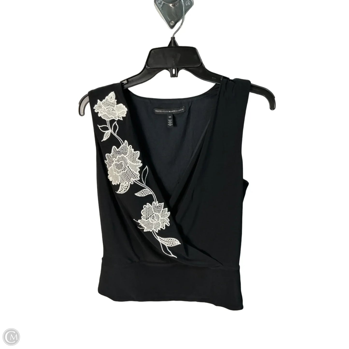 Top Sleeveless By White House Black Market In Black, Size: Xs
