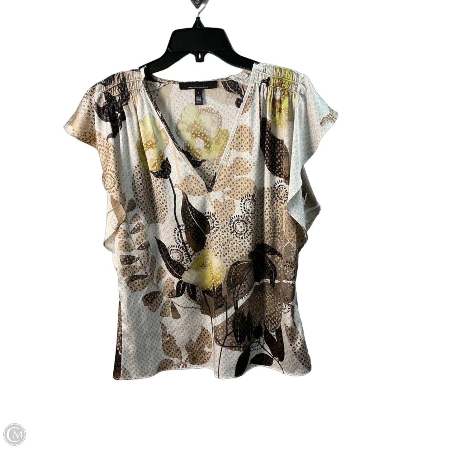 Top Sleeveless By White House Black Market In Cream, Size: S