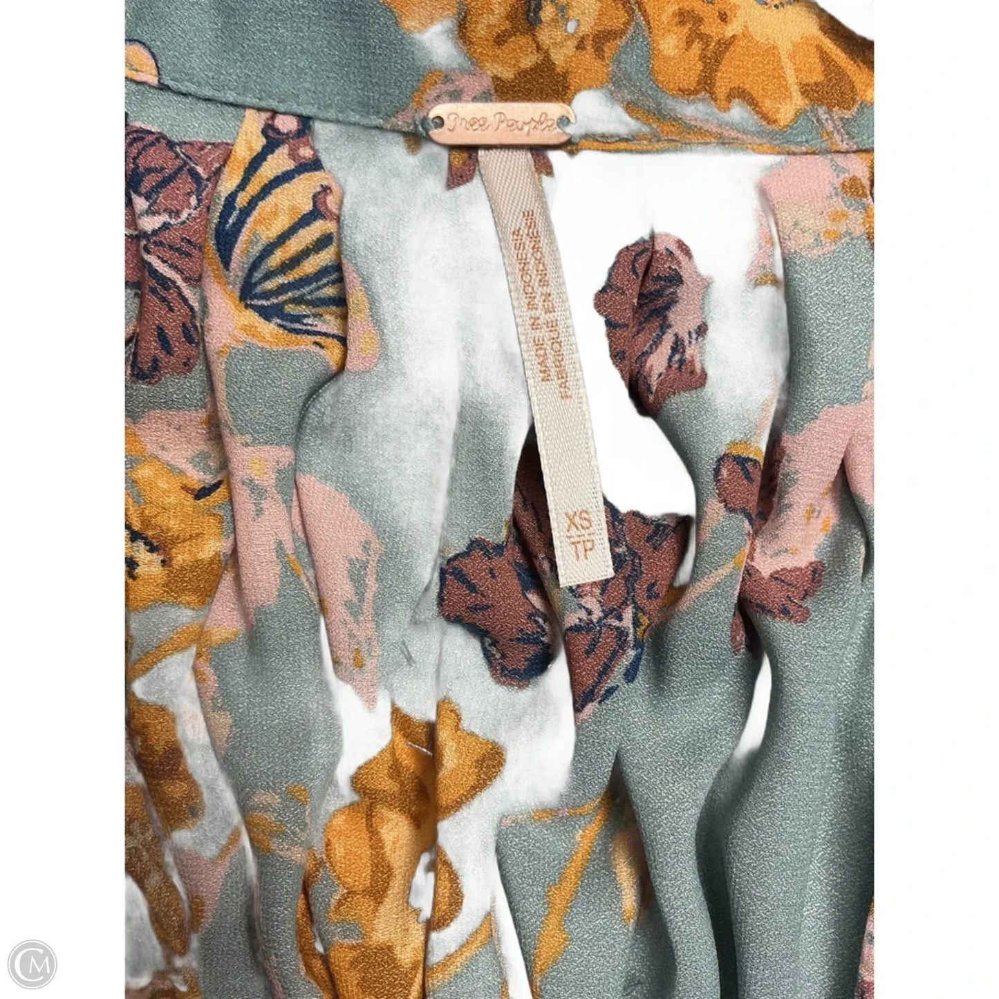 Top Long Sleeve By Free People In Blue, Size: Xs