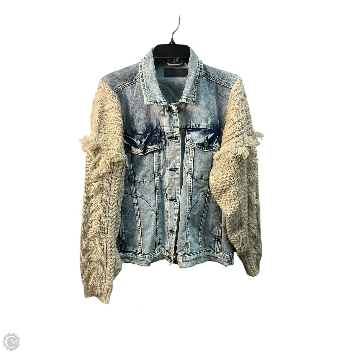 Jacket Denim By Blanknyc In Blue, Size: L