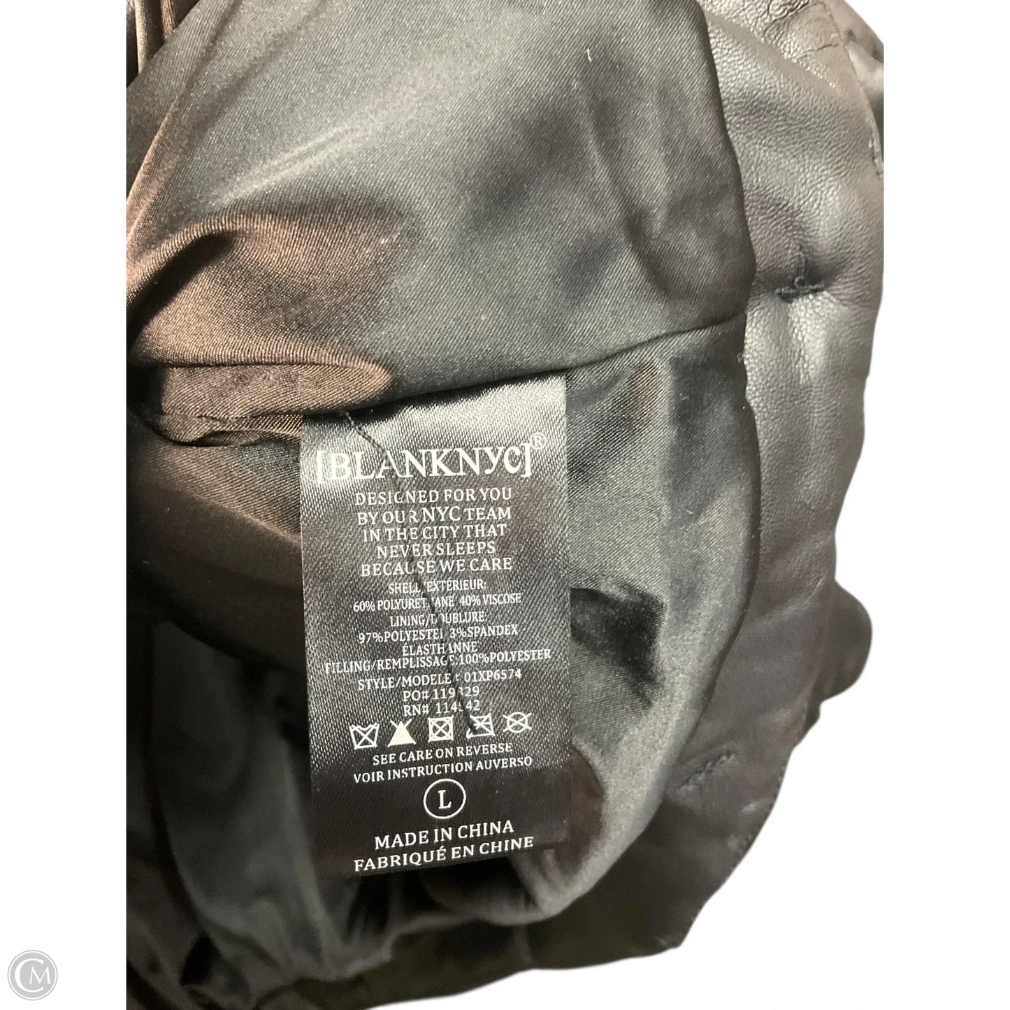 Vest Puffer & Quilted By Blanknyc In Black, Size: L