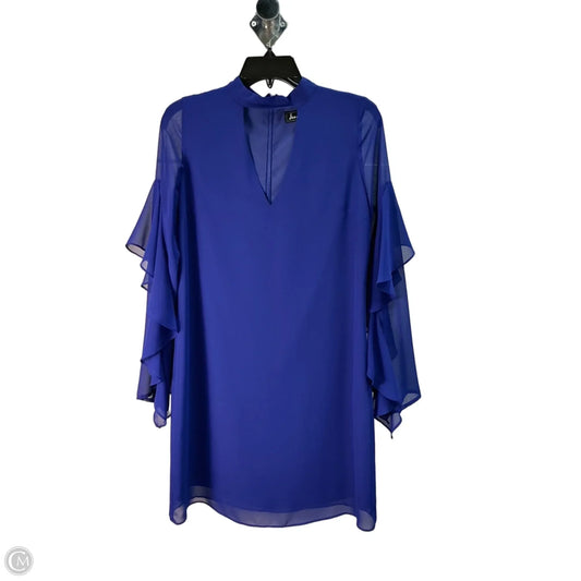 Dress Casual Midi By Sam Edelman In Blue, Size: Xs