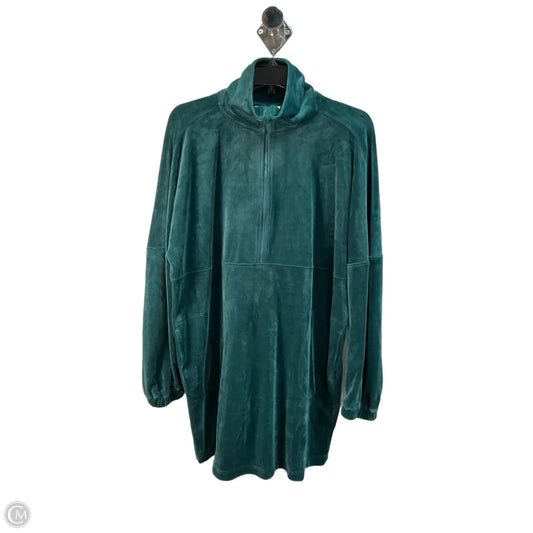 Sweatshirt Collar By Anthropologie In Green, Size: S