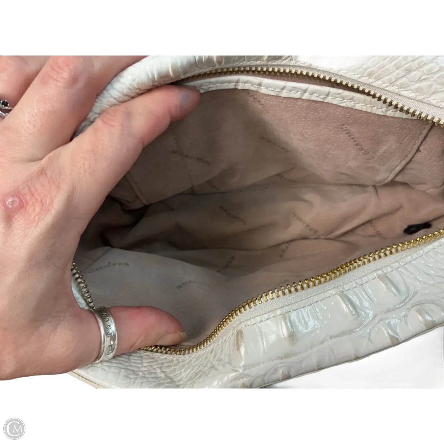 Crossbody Designer By Brahmin, Size: Medium