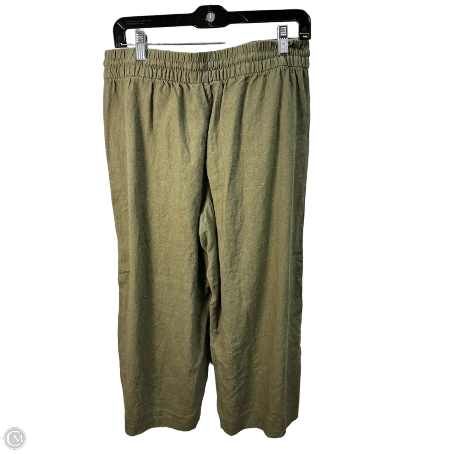 Pants Linen By Banana Republic In Green, Size: M