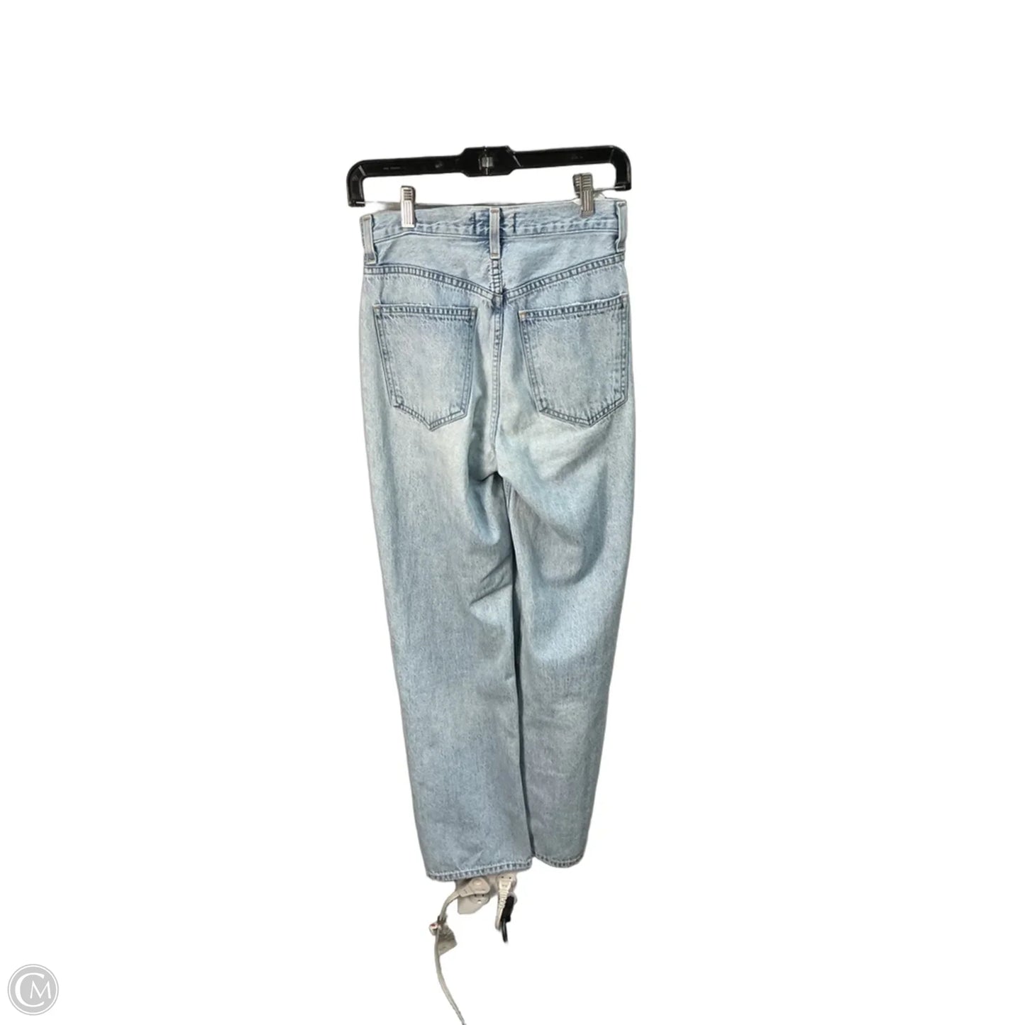 Jeans Straight By Agolde In Blue, Size: 0