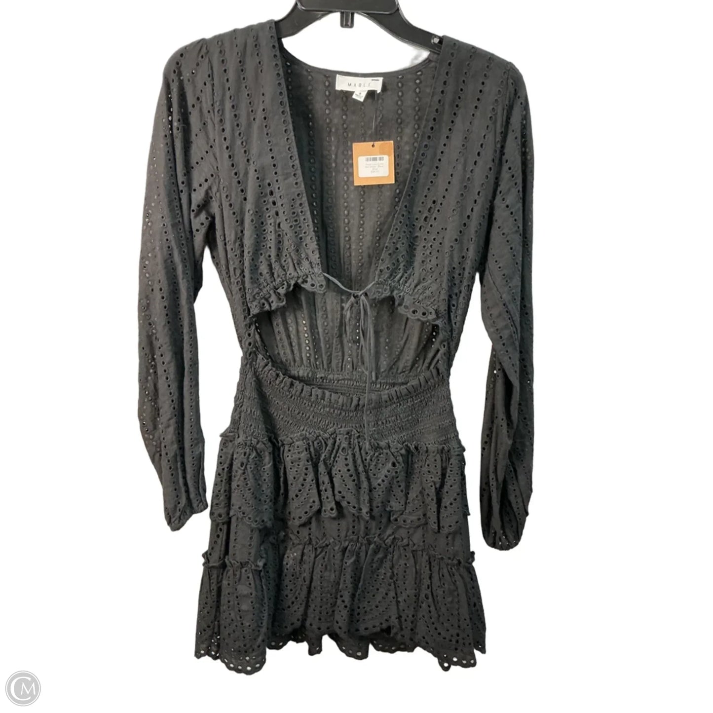 Dress Casual Midi By Mable In Black, Size: S