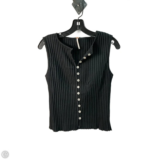 Top Sleeveless By Free People In Black, Size: L