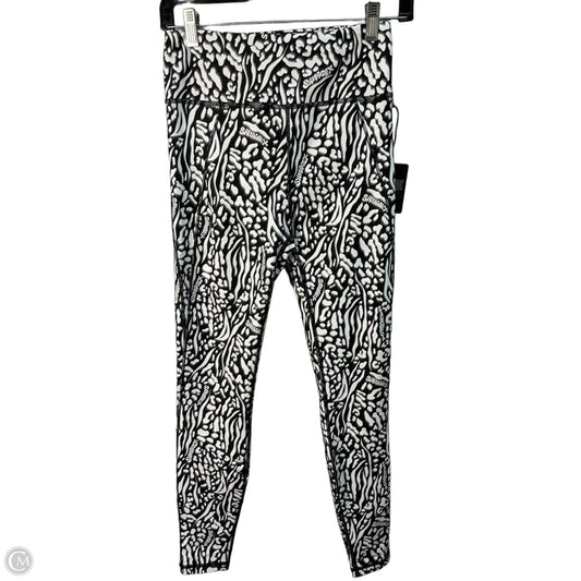 Athletic Leggings By Nordstrom In Black, Size: M