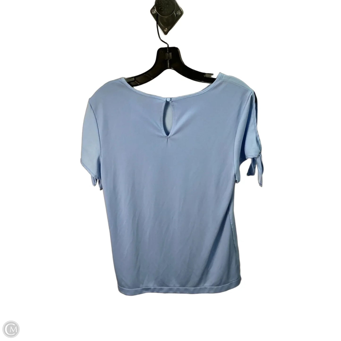 Top Short Sleeve By Ann Taylor In Blue, Size: S