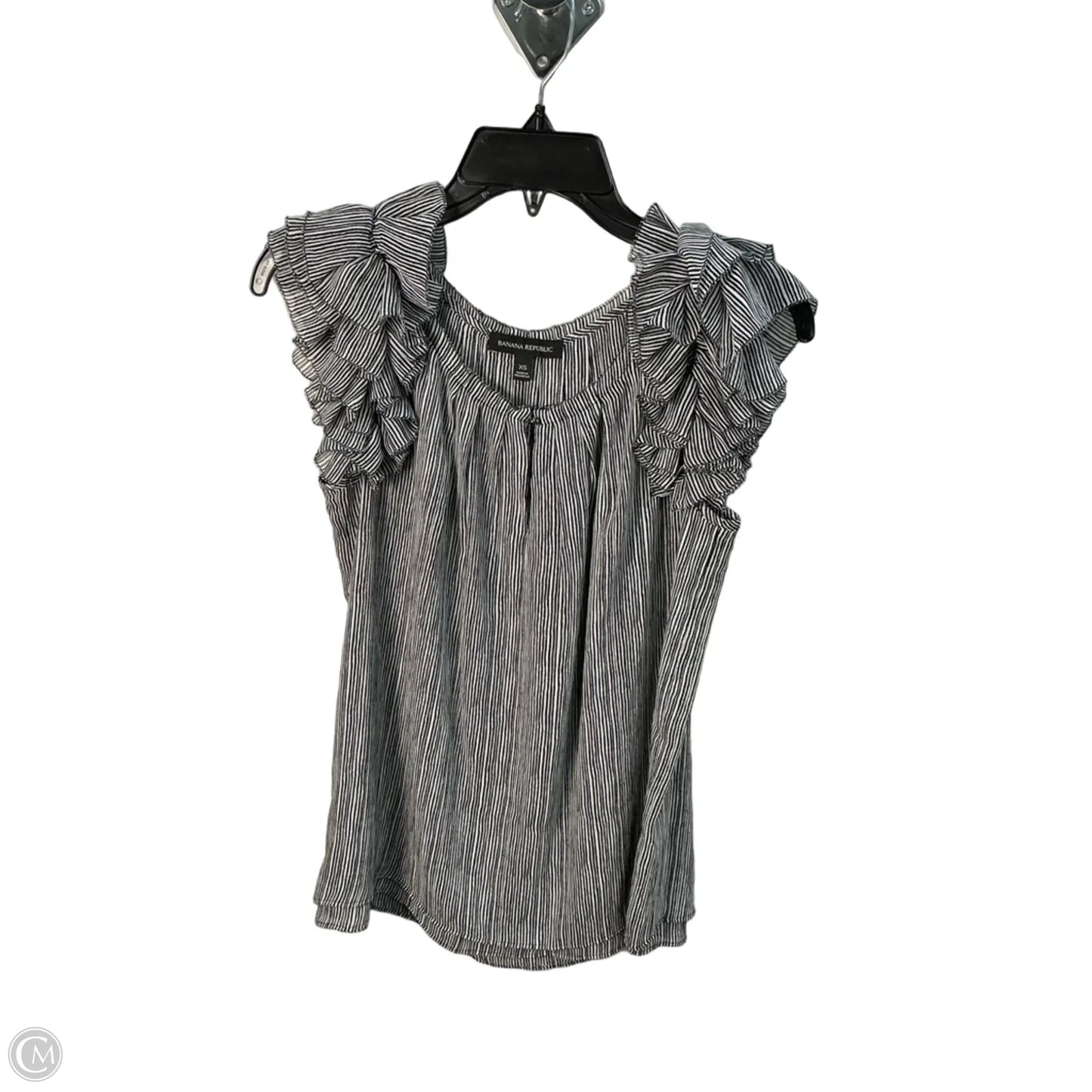 Top Sleeveless By Banana Republic In Black, Size: Xs