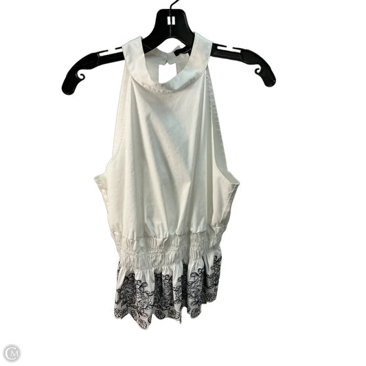 Top Sleeveless By White House Black Market In Black, Size: M