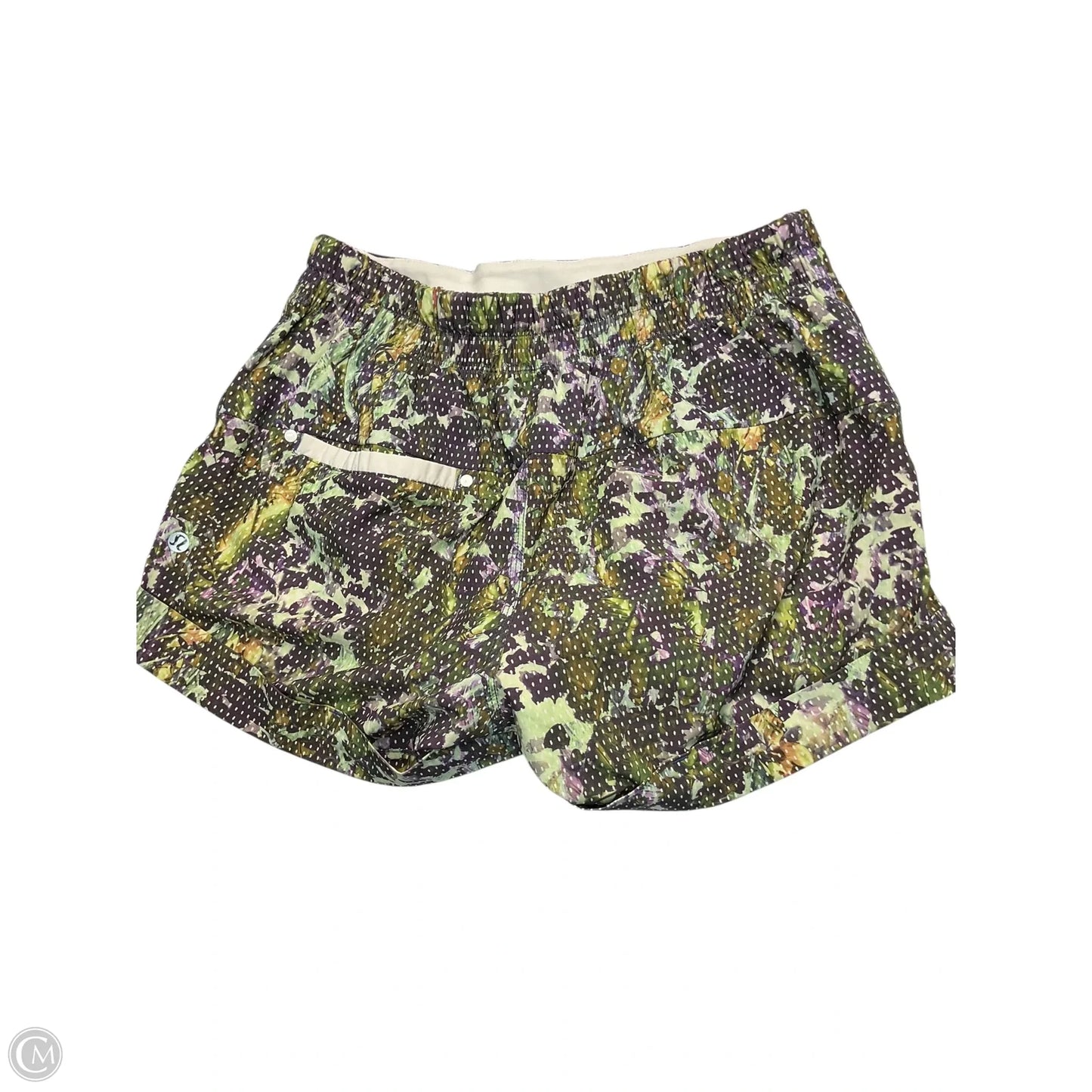 Athletic Shorts By Lululemon In Multi-colored, Size: 6
