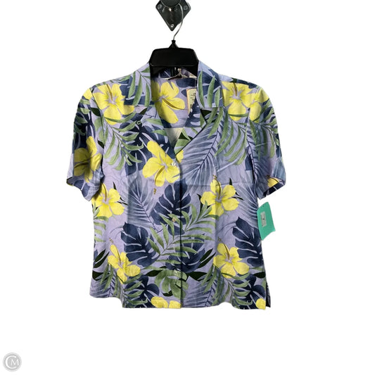 Top Short Sleeve By Tommy Bahama In Blue, Size: S